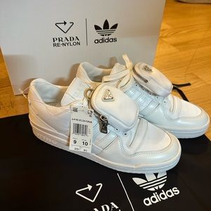 Prada x adidas  Forum Sneakers (M9/W10) NWT